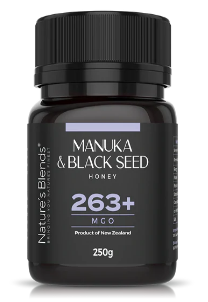 Black Seed &amp; Manuka Honey 263+ MGO (250g)