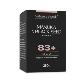 Zwarte Zaad &amp; Manuka Honing (MGO 83+)