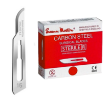  52 / 5.000 Swann Morton scalpel blades sterile, No. 15, 100 pieces